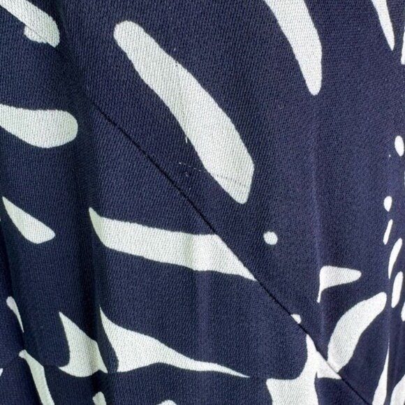 Karina Grimaldi Lotus Maxi Dress in Navy Palm Print Size XS - Picture 8 of 11